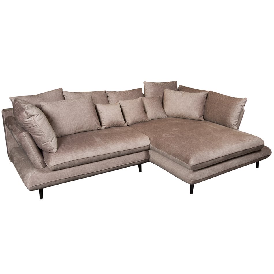 Sofa Wemonte, right corner, sleeping function, H90x283x181cm