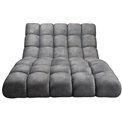 Day sofa Wedelphi, grey, H91x120x166cm seat h. - 38cm