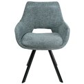 Chair Sandersdorf, grey, H85x61x58.8cm, seat.H48cm