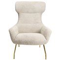 Armchair Sanday, taupe, H103x92x82cm