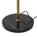 Floor lamp Rade, amber, H170x D33.5cm, G9x5