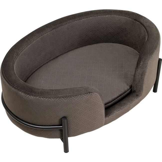 Dog/cat bed Dream Day, grey, H24x61x42cm