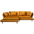 Sofa Wemonte, left corner, sleeping function, H90x283x181cm