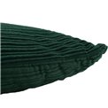 Pillow Jolanta, green, velvet, 50x50cm 