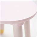 Stool Sweet, pink, H24cm