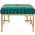 Bench  Madalena M, green, 48x48x34cm