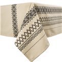 ETHNIC printed tablecloth, cotton, 140x250cm