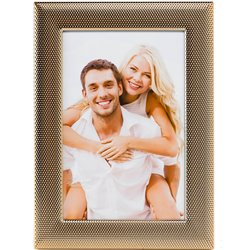 Photo frame Makolno, gold tone, steel, 10x15cm