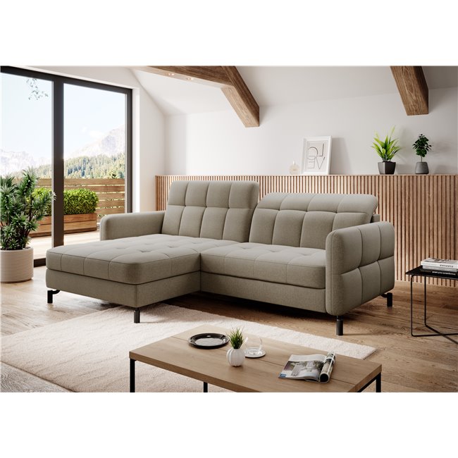 Corner sofa Elorelle L, Inari 23, beige, H105x225x160