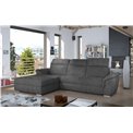 Corner sofa Eltrevisco L, Paros 06, gray, H100x272x216