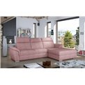 Corner sofa Eltrevisco R, Omega 91, pink, H100x272x216