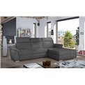 Corner sofa Eltrevisco R, Paros 06, gray, H100x272x216