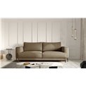 Sofa bed Edalia , Nube 20, light brown, H90x260x95