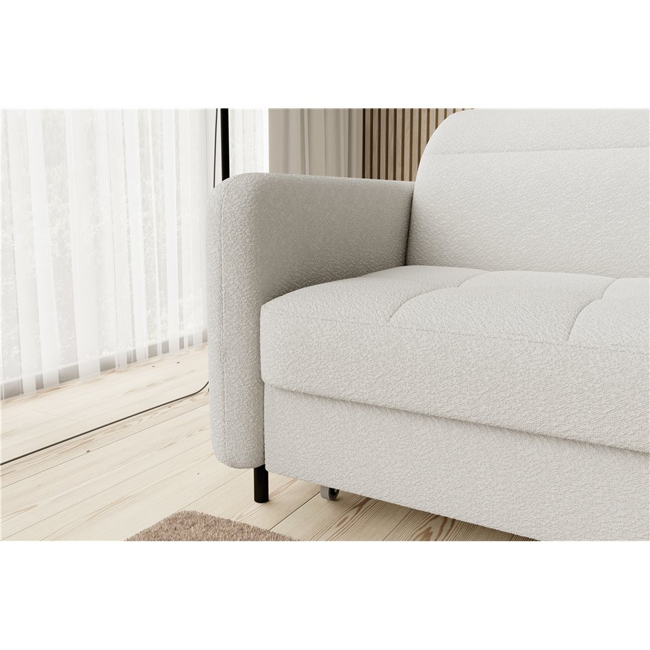 Corner sofa Elgomsi R, Royal 01, white, H100x228x165