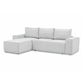 Corner sofa Elsilla L, Loco 35, green, H95x302x204cm