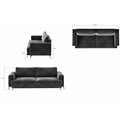 Sofa bed Ellise, Softis 17, white, H90x250x95cm