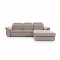 Corner sofa Eltrevisco L, Soft 11, black, H100x272x216cm