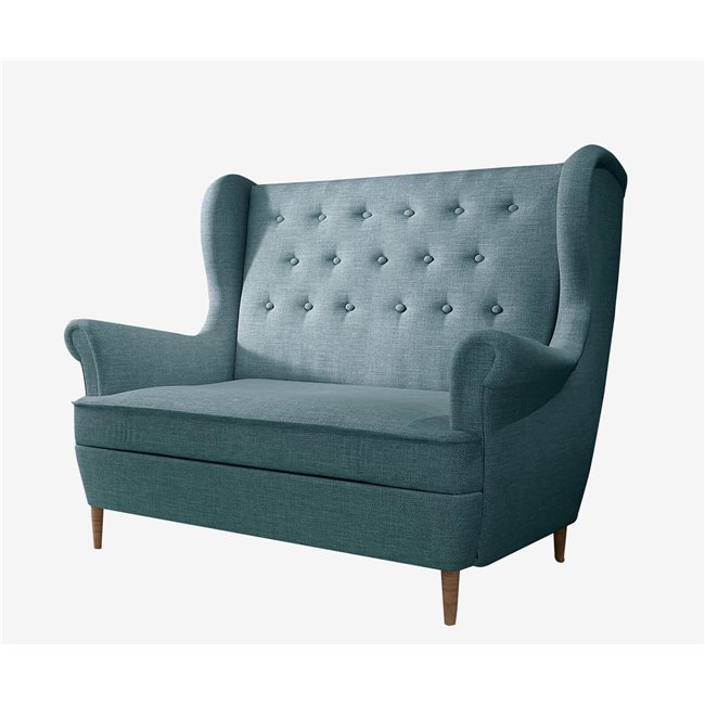 Sofa Elaros, Omega 86, blue, H103x150x55cm