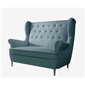 Sofa Elaros, Cover 70, blue, H103x150x55cm