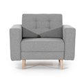 Armchair Elsgard, Sawana 21, gray, H88x105x92cm