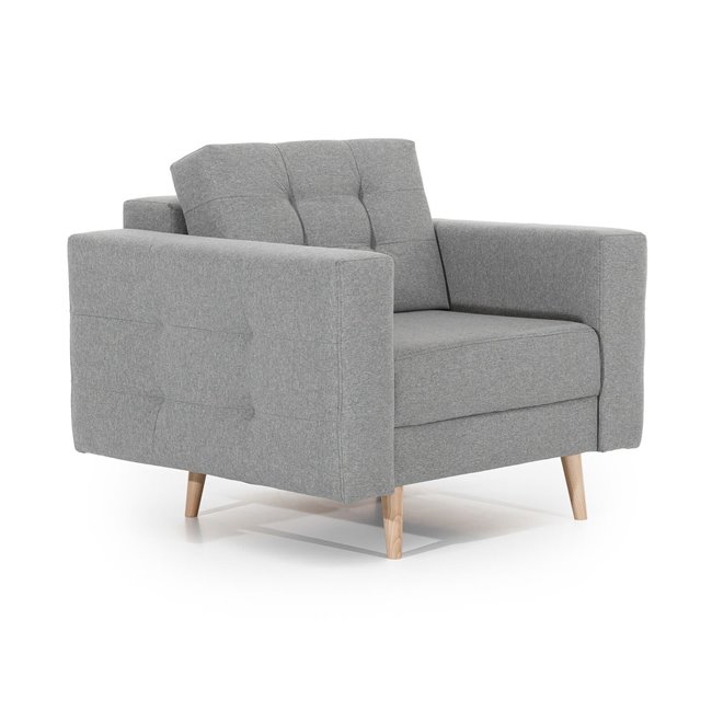 Armchair Elsgard, Sawana 21, gray, H88x105x92cm