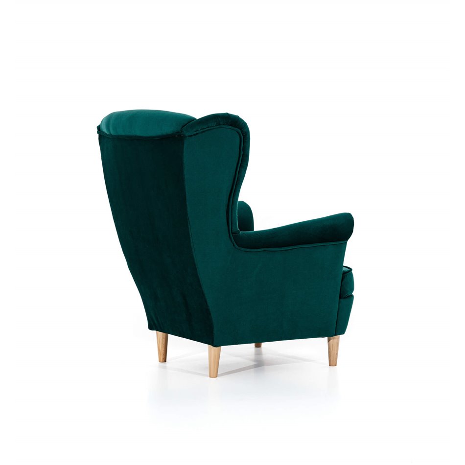 Armchair Elaros, Monolith 37, green, H103x85x90cm