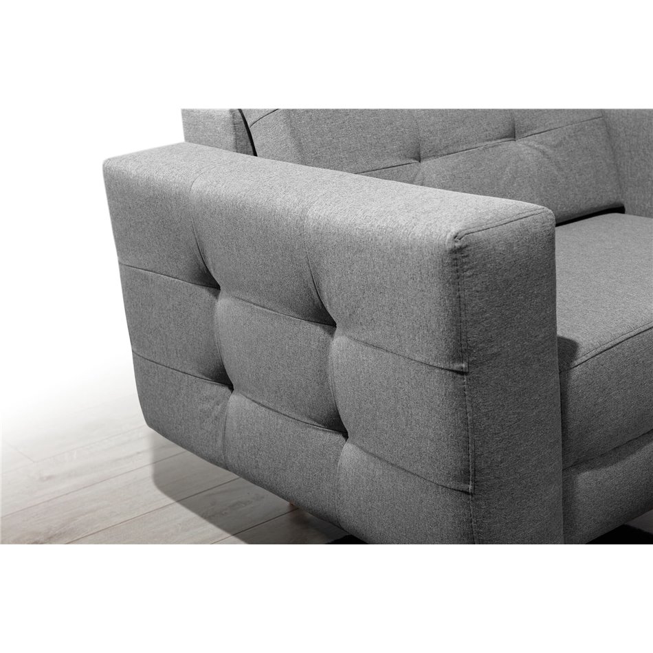 Armchair Elsgard, Sawana 21, gray, H88x105x92cm