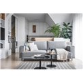 Sofa bed Edalia, Leve 6, gray, H90x260x95cm