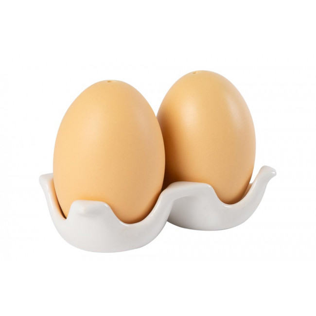 Salt and pepper set Egg, h10x5cm