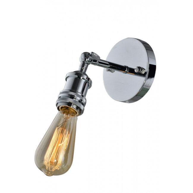 Wall lamp Restyler, chrome, E27 60W, H16x15x11.5cm