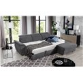 Corner sofa Eltrevisco L, Soft 17, white, H100x272x216cm