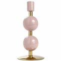 Candle holder Bulbat M, pink, H18cm, D8.5cm