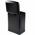 Garbage Ariane black,  металл, 6L, 23x22.5x H32.5cm