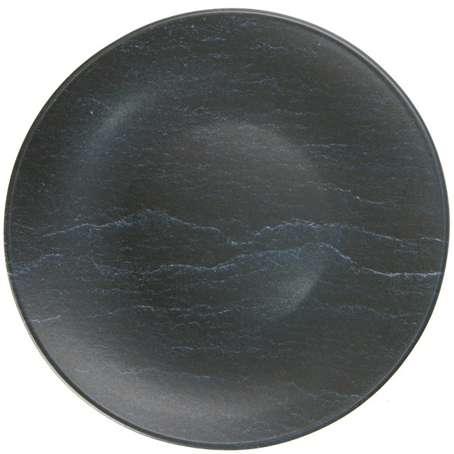 Dessert plate Cadence, grey, D20cm 