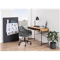 Office desk Agnus, paper veneer, H75x110x50cm