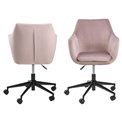 Office chair Aron, dusty rose, H91x58x58cm, seat height 44-54cm