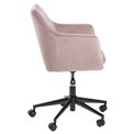 Office chair Aron, dusty rose, H91x58x58cm, seat height 44-54cm