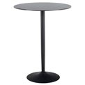 Bar table Alto, must, D80cm, H105 cm