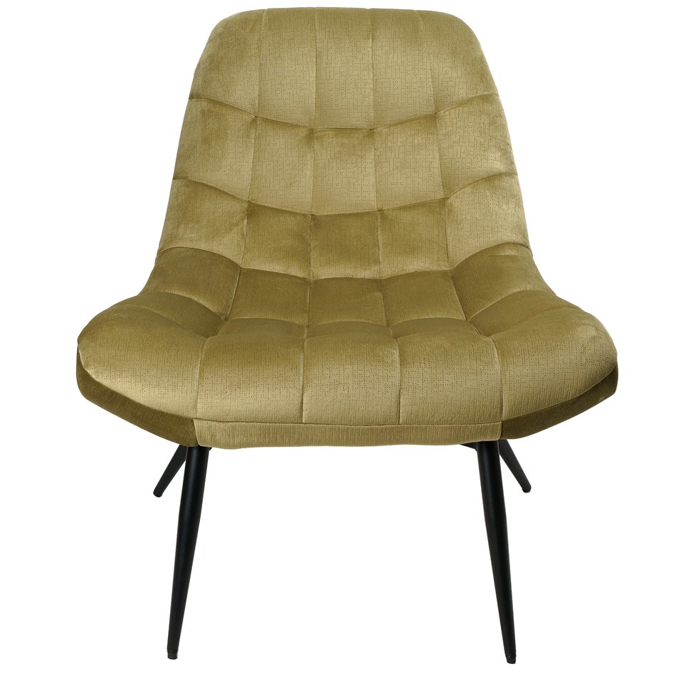 Armchair Oberwart, gold, 83x47x77cm