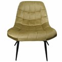 Armchair Oberwart, gold, 83x47x77cm