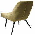 Armchair Oberwart, gold, 83x47x77cm