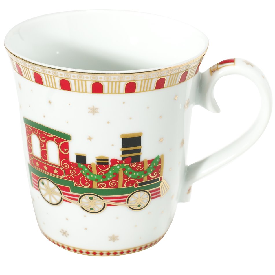 Mug POLAR EXPRESS, porcelain, 275 ml, 9.5xD8.5cm