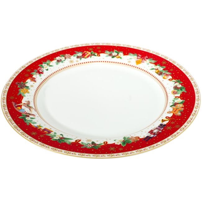 Porcelain dinner plate Christmas Memories, D26.5cm