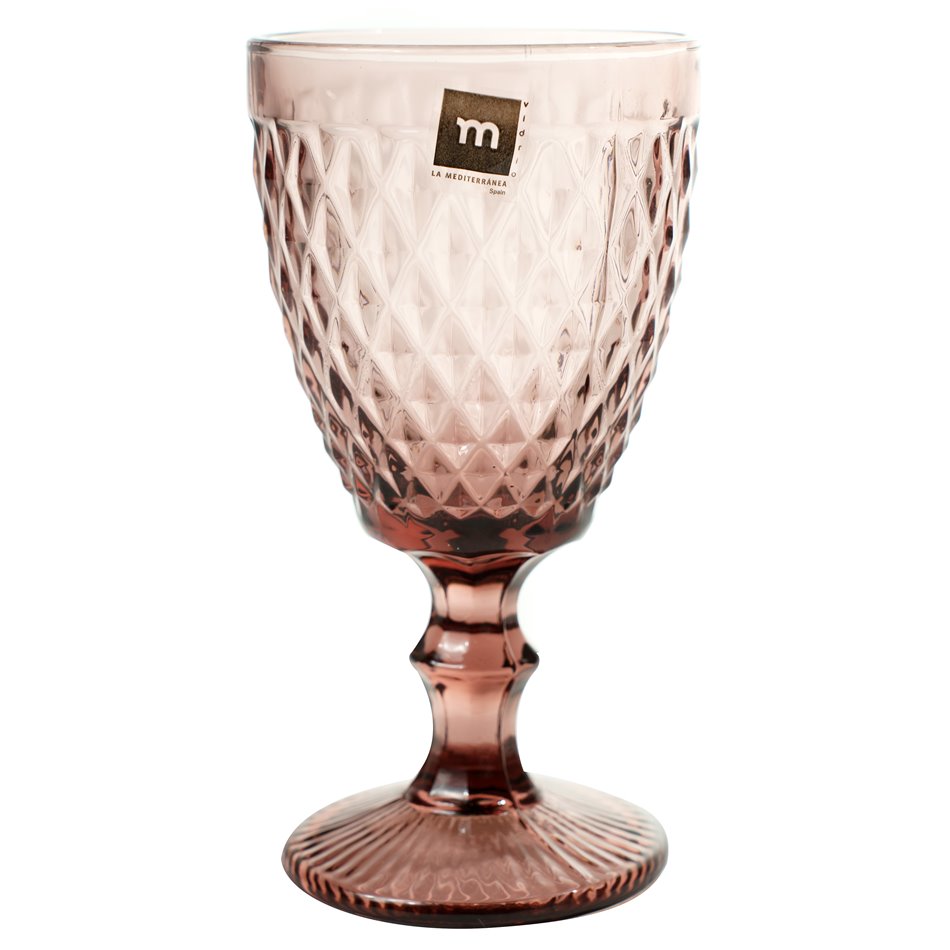 Wine glass Sidari, violette, 350ml, H17 D8.5cm