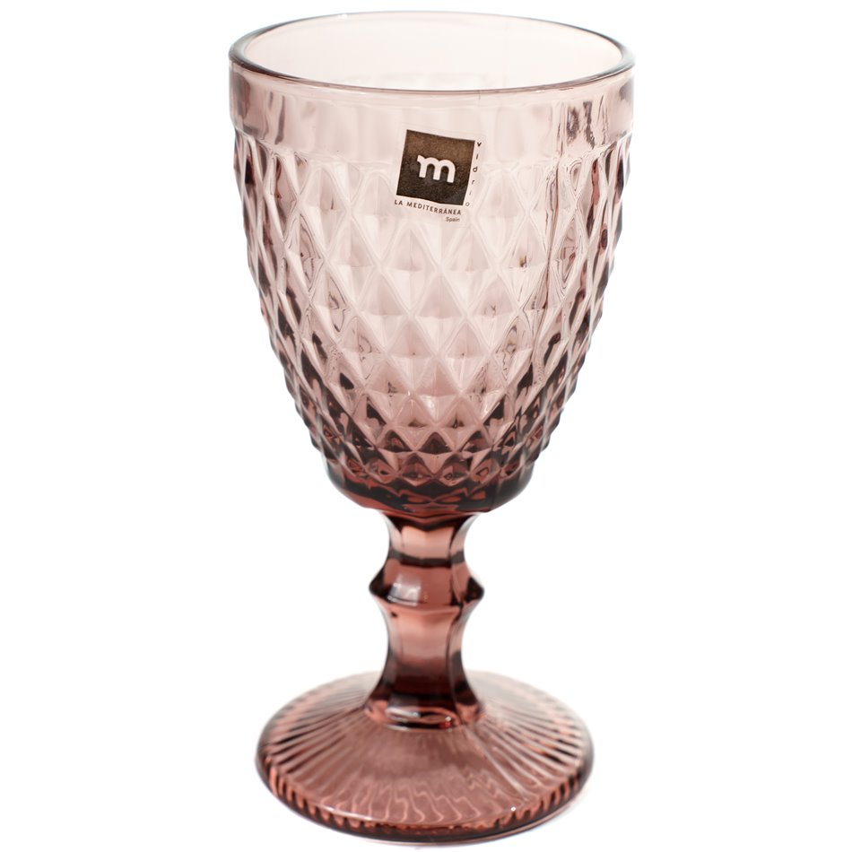 Wine glass Sidari, violette, 350ml, H17 D8.5cm