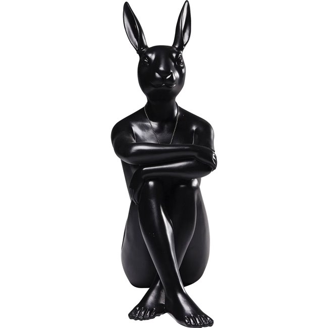 Декоративная фигурка Gangster Rabbit Black, 39x26x15cm 