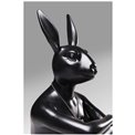 Dekoratiivne kujuke Gangster Rabbit Black, 39x26x15cm 