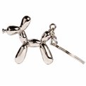 Keychain Balloon dog, metal, 4.7x8.5x1cm