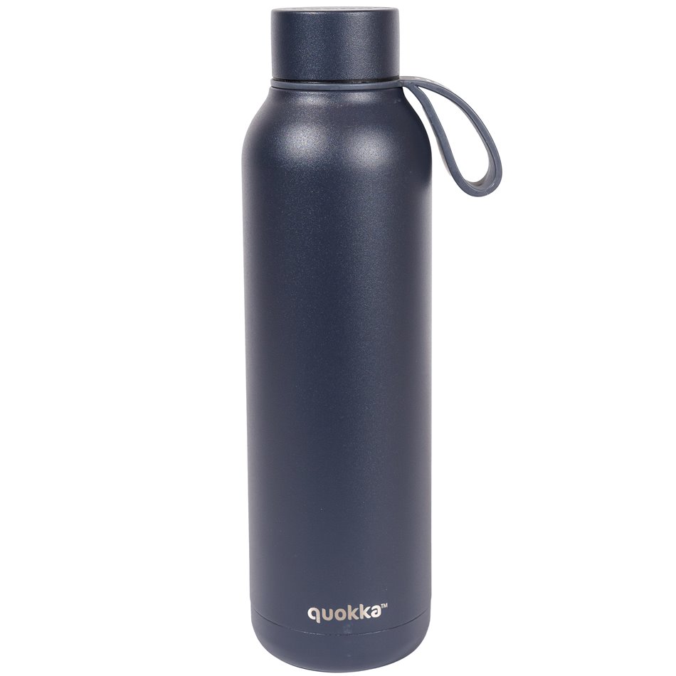 Water bottle Slate with strap, 630ml, H25 D7cm