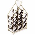 Wine bottle holder Hopers for 10 bottles, H55x36x18cm